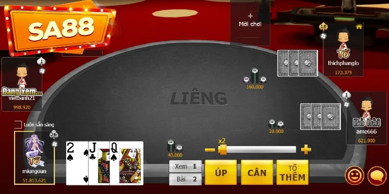 Game bài Liêng thu hút thành viên lựa chọn