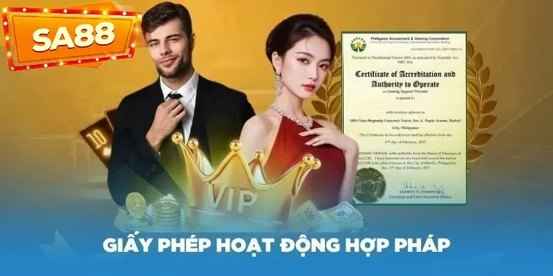 Luôn xác minh cơ sở cấp phép hoạt động cho nhà cái